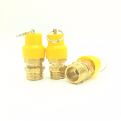 China supplier good quality air compressor brass pressure relief valve for air compressor