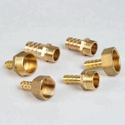 Brass fitting air hose connector brass hose barb fittings(male,female,Y type,T type)